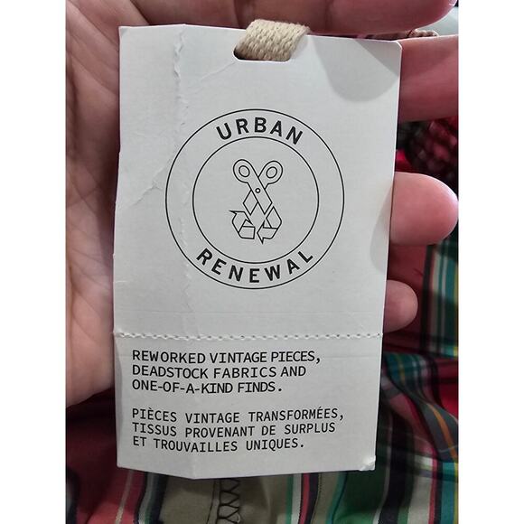 NWT Urban Renewal Remnants Made LA Button Front Pattern Boxer Short Size Small - Picture 6 of 12